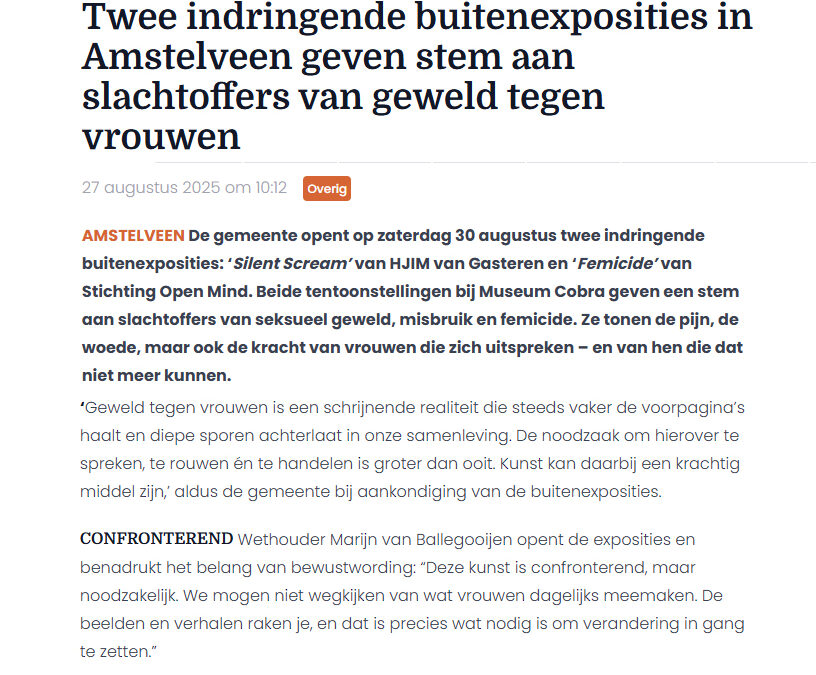 Gemeente Amstelveen: Bewustwording