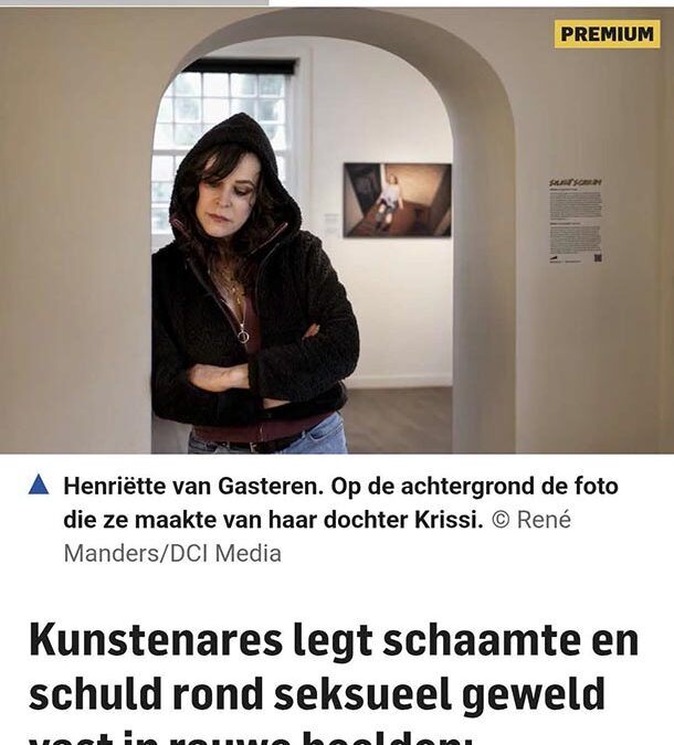 Eindhovens Dagblad: kunstenares legt schaamte en schuld rond seksueel geweld vast in rauwe beelden.